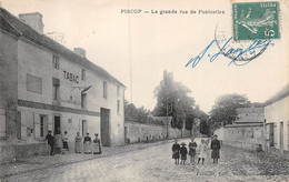 21-234 : PISCOP. LA GRANDE RUE DE PONTCELLES. BUREAU DE TABAC - Pontcelles