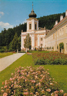 3595 - Österreich - Niederösterreich , Mariahilfberg In Gutenstein , Wallfahrtskirche Und Kloster - Gelaufen - Gutenstein