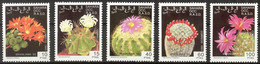 {F0414}  LABEL Flowers Cactus Set MNH Cinderella ! - Fantasy Labels