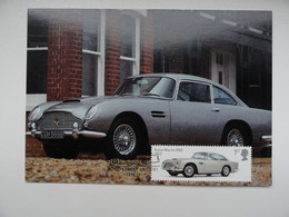 CARTE MAXIMUM CARD ASTON MARTIN DB5 1963 ANGLETERRE - Cars