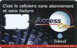 IVORY-COAST GSM Card  : IVO01 --   Access One Telecel Loteny USED - Ivory Coast