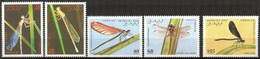 {F0425}  LABEL Insects Set MNH Cinderella ! - Fantasy Labels