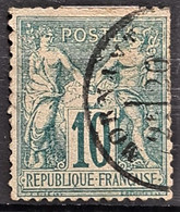 FRANCE 1876 - Canceled - YT 65 - 10c - 1876-1878 Sage (Tipo I)