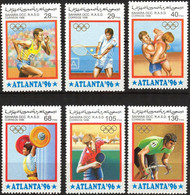 {F0435}  LABEL Olympics Atlanta 1996 Set MNH Cinderella ! - Fantasy Labels