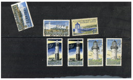 (CC 24) New Zealand - Government Life (Lighthouse) 7 Stamps (as Seen With Duplications) - Storia Postale