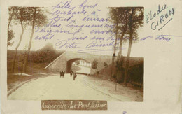 91 ANGERVILLE Le Pont Lafleur CPA Sépia 1901 - Angerville