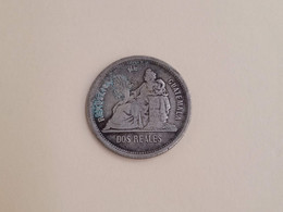 Guatemala , 2 Reales , 1879 , Silver D , 0.900 - Guatemala