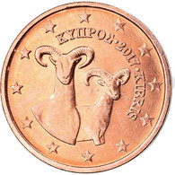 Chypre, 2 Euro Cent, 2017, SPL, Copper Plated Steel, KM:New - Chypre