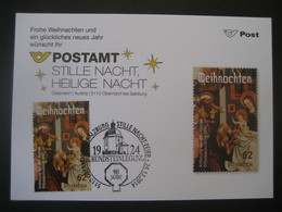 Österreich- Oberndorf 24.12.2014 Stille Nacht Feier Postamt Stille Nacht, Heilige Nacht - Covers & Documents