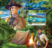 Maldives 2015  Scouting In Maldives ,  Robert Baden-Powell,  Fish - Maldives (1965-...)