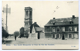 CPA - Carte Postale - Belgique - Mons - Rue André Masquelier Et Tour Du Val Des Ecoliers - 1908 (DG15569) - Mons