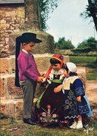 Plougastel-Daoulas Animée Enfants En Costume Traditionel Us Et Coutumes Folklore Coiffe - Plougastel-Daoulas