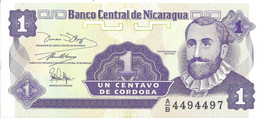 NICARAGUA - 1 Centavo De Cordoba 1991 UNC - Nicaragua