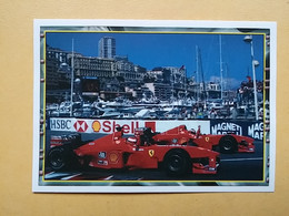 FERRARI - Autocollant 105: M. Schumacher Und E. Irvine 1. Und 2. - STICKERS ITALIA PANINI - FORMAT  6,4 X 8,8 - Automobile - F1