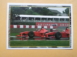 FERRARI - Autocollant 113: M. Schumacher Und R. Barrichello In Maranello - STICKERS ITALIA PANINI - FORMAT  6,4 X 8,8 - Automobile - F1