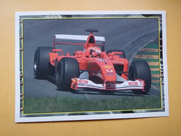 FERRARI - Autocollant 130: Michael Schumacher - Im F 2002 - STICKERS ITALIA PANINI - FORMAT  6,4 X 8,8 - Automobile - F1