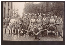 Soldats Français Noel E.O.R. Ca 1925 Carte Photo - Autres & Non Classés