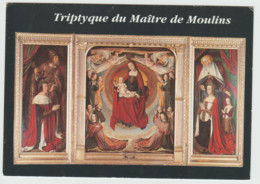 Jean  HEY  . MAITRE DE MOULINS . Triptyque De La Cathédrale . Neuve - Schilderijen