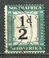 Union Of South Africa Postage Due, Südafrika Portomarken Mi# 22  Gestempelt/used - Strafport