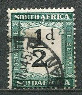 Union Of South Africa Postage Due, Südafrika Portomarken Mi# 22  Gestempelt/used - Impuestos