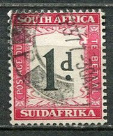 Union Of South Africa Postage Due, Südafrika Portomarken Mi# 23 Gestempelt/used - Strafport