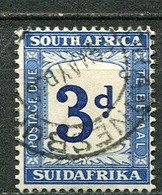 Union Of South Africa Postage Due, Südafrika Portomarken Mi# 27 Gestempelt/used - Impuestos