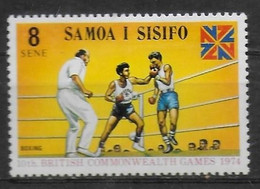 Delcampe - SAMOA  N°  332  * *    Boxe - Boxe