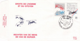 Enveloppe FDC 2327 Droit De L'homme Et Du Citoyen - 1981-1990