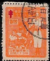 94820aI - CHINA Taiwan - STAMP - Mi # 168   USED - MEDICINE Tuberculosis - Gebraucht