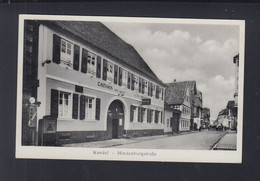 Dt. Reich AK Kandel Hindenburgstrasse 1938 - Kandel