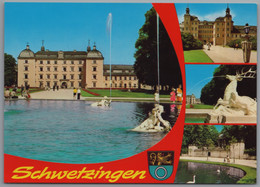 Schwetzingen - Mehrbildkarte 6   Schlossgarten - Schwetzingen