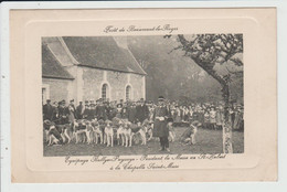 BEAUMONT LE ROGER - EURE - LA FORET - EQUIPAGE RALLYE PUYSAYE - MESSE DE SAINT HUBERT - CHAPELLE SAINT MARC - Beaumont-le-Roger