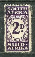 Union Of South Africa Postage Due, Südafrika Portomarken Mi# 32a Gestempelt/used - Postage Due