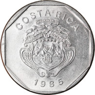 Monnaie, Costa Rica, 10 Colones, 1985, SUP+, Stainless Steel, KM:215.2 - Costa Rica