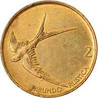 Monnaie, Slovénie, 2 Tolarja, 1993, TTB+, Nickel-brass, KM:5 - Slovénie