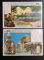 Kolonien Kamerun Deutsch Ostafrika Tell Cacao Sammelbilder Serie 66 Bild 2 Und 4 - 1914-18