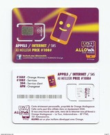 MADAGASCAR MADAGASKAR  Carte SIM NEUVE  /  MALAGASY NEW SIM Card ORANGE MADAGASCAR - Madagaskar