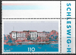 2001 Allem. Fed. Deutschland  Mi. 2198**MNH EOR Landtag Von Schleswig-Holstein, Kiel - Unused Stamps