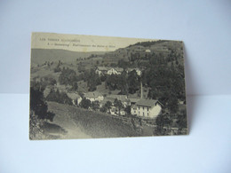 LES VOSGES ILLUSTREES BUSSANG 88 VOSGES ETABLISSEMENT DES BAINS ET HOTEL CPA - Bussang