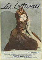 1920 - Art Déco - Rivista La Lettura - Capolavoro Di Enrico Sacchetti - Art, Design, Décoration