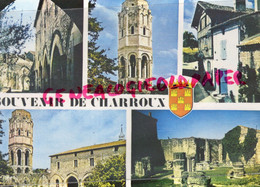 86- CHARROUX - VESTIGES DU CLOITRE- LA TOUR CHARLEMAGNE - ABBAYE  - VIENNE - Charroux