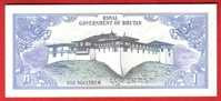 BILLET - BHUTAN - 1 Ngultrum De 1981 - Pick 5 - Bhutan