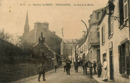 Plougastel * La Rue De La Mairie * Environs De Brest - Plougastel-Daoulas