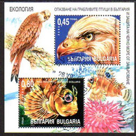 BULGARIA 2004 Nature Protection Block Used.  Michel Block 267 - Oblitérés