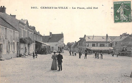 Cernay-la-Ville           78         La Place Côté Est       (voir Scan) - Cernay-la-Ville