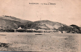 MARTINIQUE / LE BOURG DE TRINITE / PLAN RARE 1926 - La Trinite