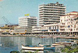CARTOLINA  ISOLA D"ELBA-PORTOFERRAIO,CALATA ITALIA, MARE SOLE, SPIAGGIA  ESTATE, VACANZA, VIAGGIATA 1970 - Livorno