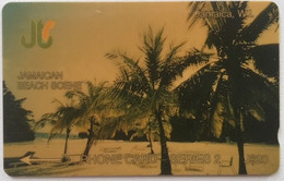 JAMAICA : 003A-dummy J$ 20 BEACH SCENE(SER.2) DUMMY NO CTRL WHITE STRIP MINT - Jamaica