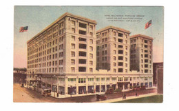 PORTLAND, Oregon, USA, Hotel Multnoman Cost $1,000,000, 1917 Postcard - Portland