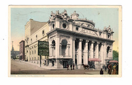 KANSAS CITY, Missouri, USA, Willis Wood Theatre, 1909 Postcard - Kansas City – Missouri